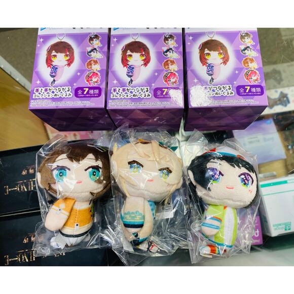 Hololive Production TeteColle Plush Ballchain Keychain Oozora Subaru - Picture 2 of 3